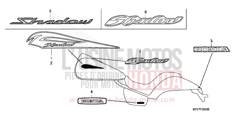 MARKE von Shadow Aero CANDY GLORY RED-U (R101) von 2007